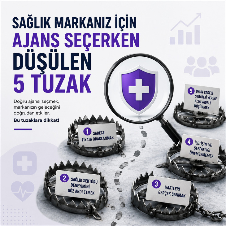 Sağlık Markanız İçin Ajans Seçerken Düşülen 5 Tuzak